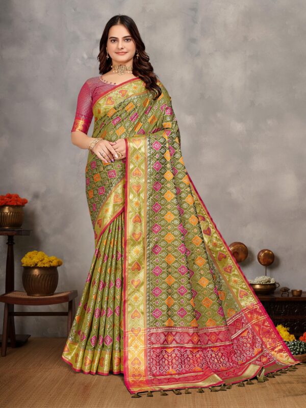 Divine Elegance Silk Saree – Party & Festival Wear