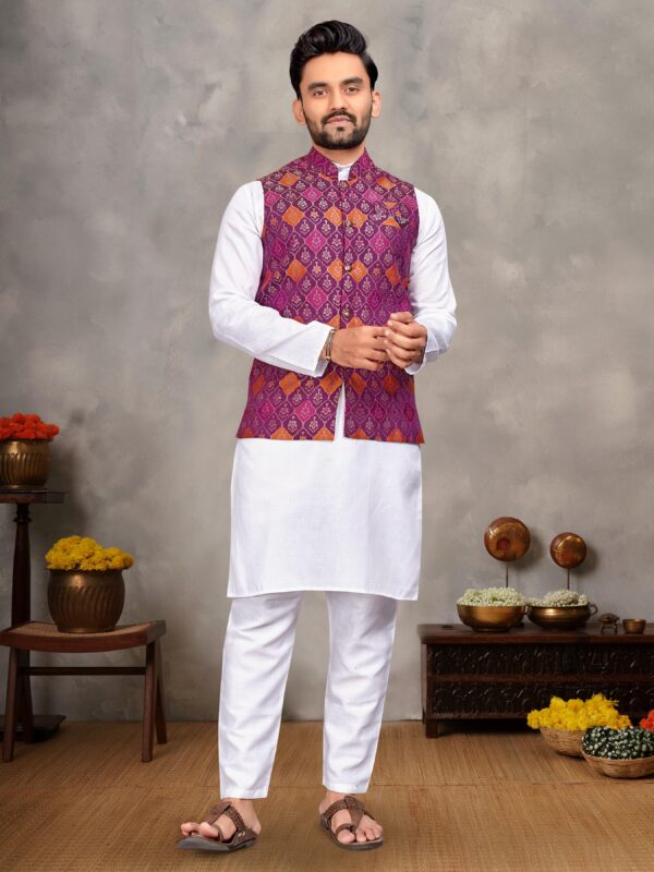Regal Men’s Kurta & Koti Festival Set