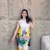 LoomVastra Butter Blue Cotton Top & Pant Co-ords Set